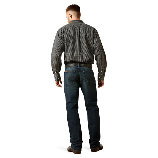 Ariat Mens M4 Relaxed Elias Boot Cut Jeans in Atlas