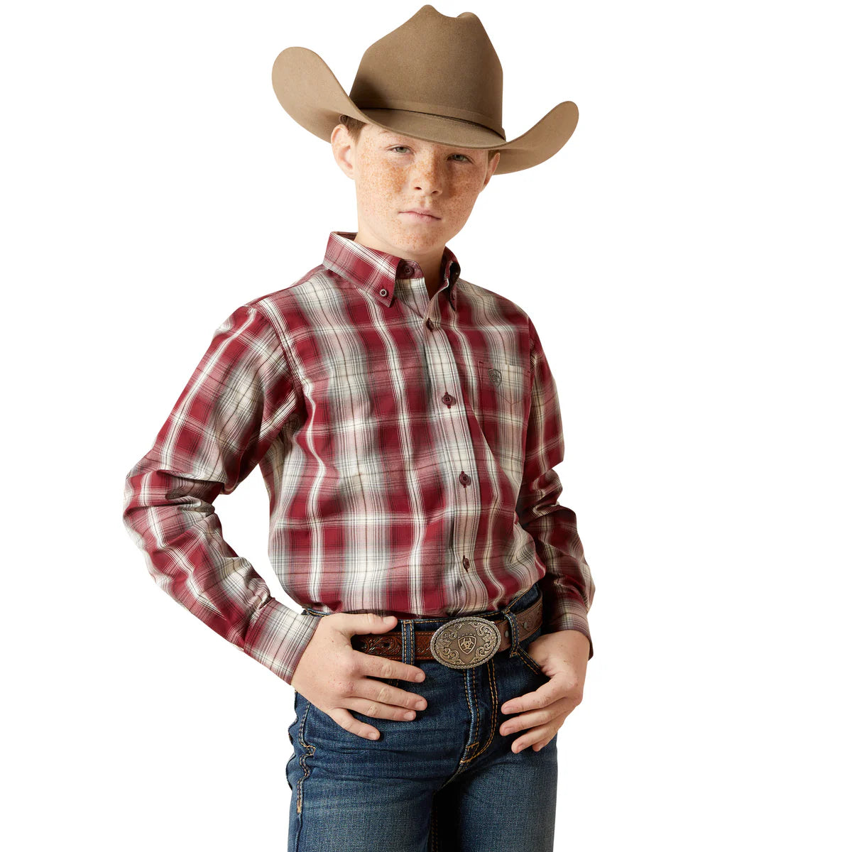 Ariat Boys Pro Series Tillman L/S Shirt