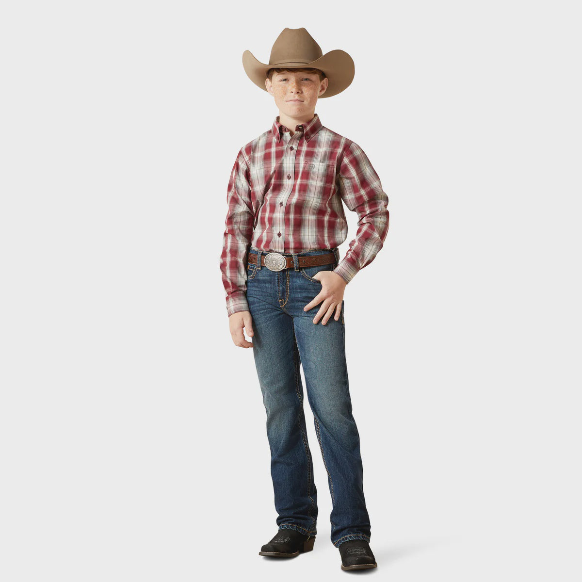 Ariat Boys Pro Series Tillman L/S Shirt