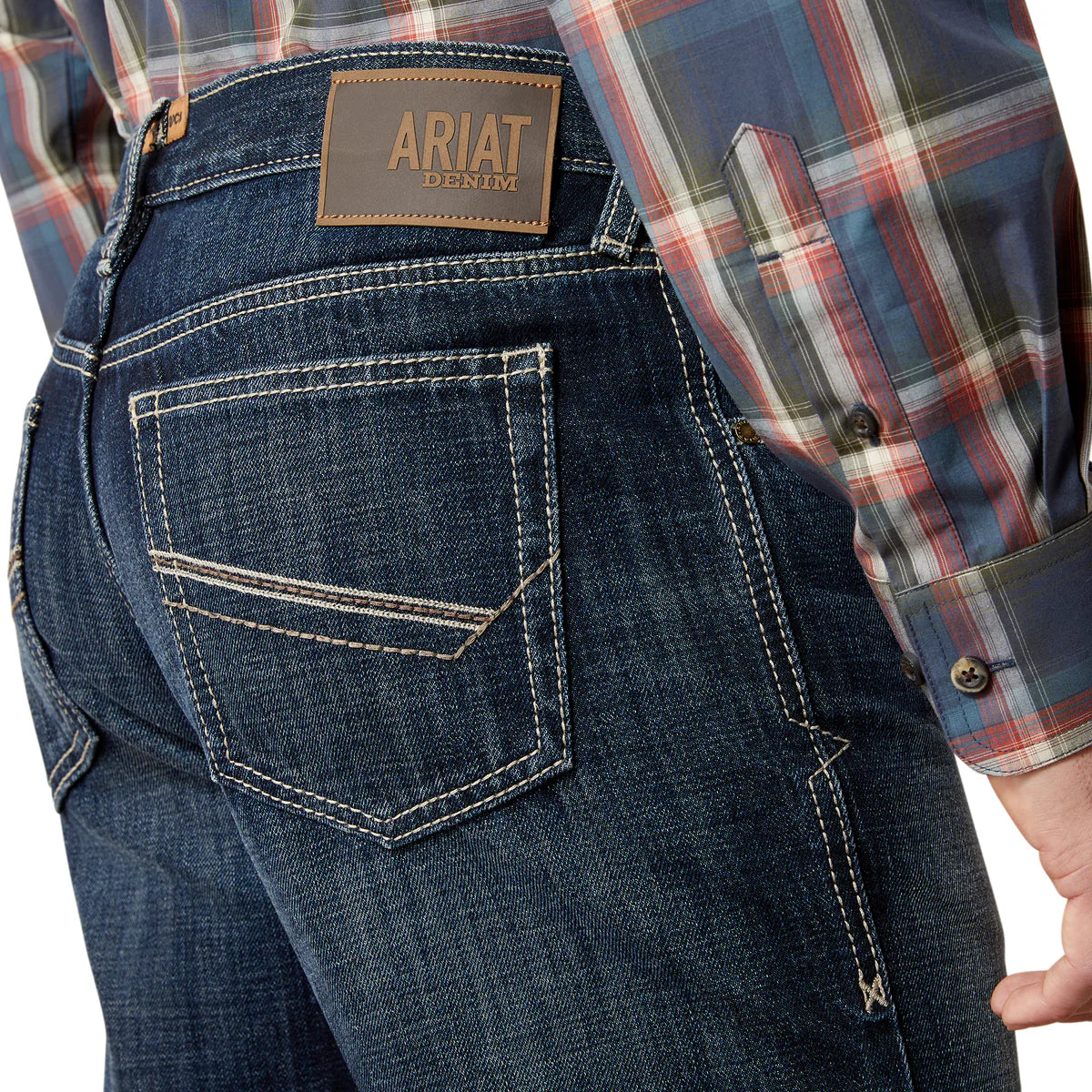 Ariat Mens M2 Relaxed Mayfield Boot Cut Jeans in Declan