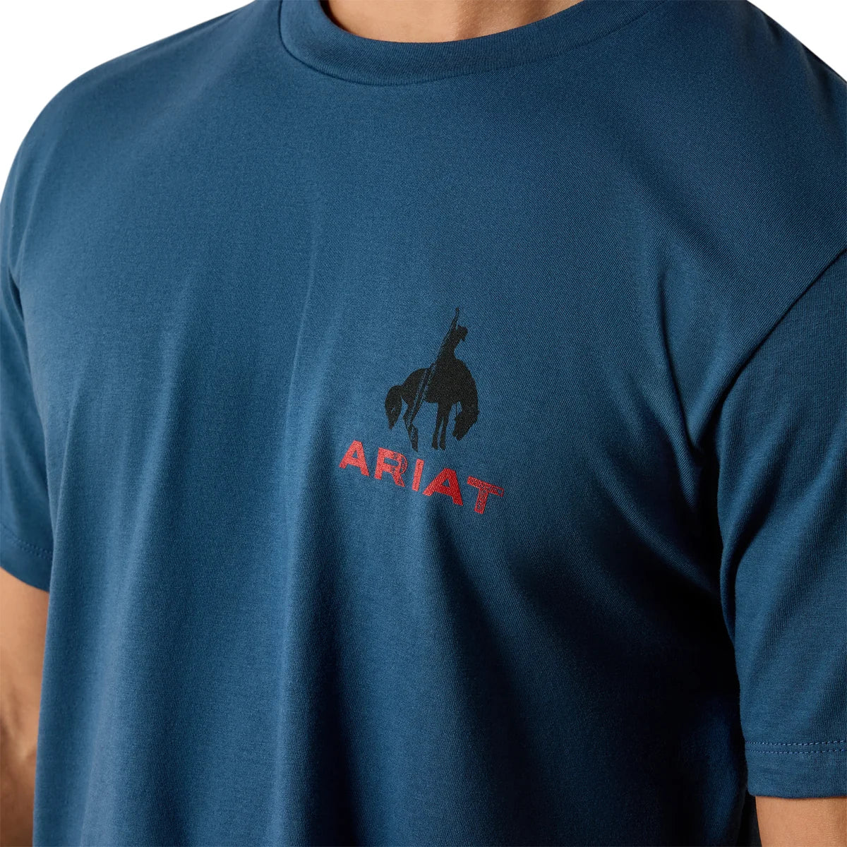 Ariat Mens Flag Bronco SS Tee