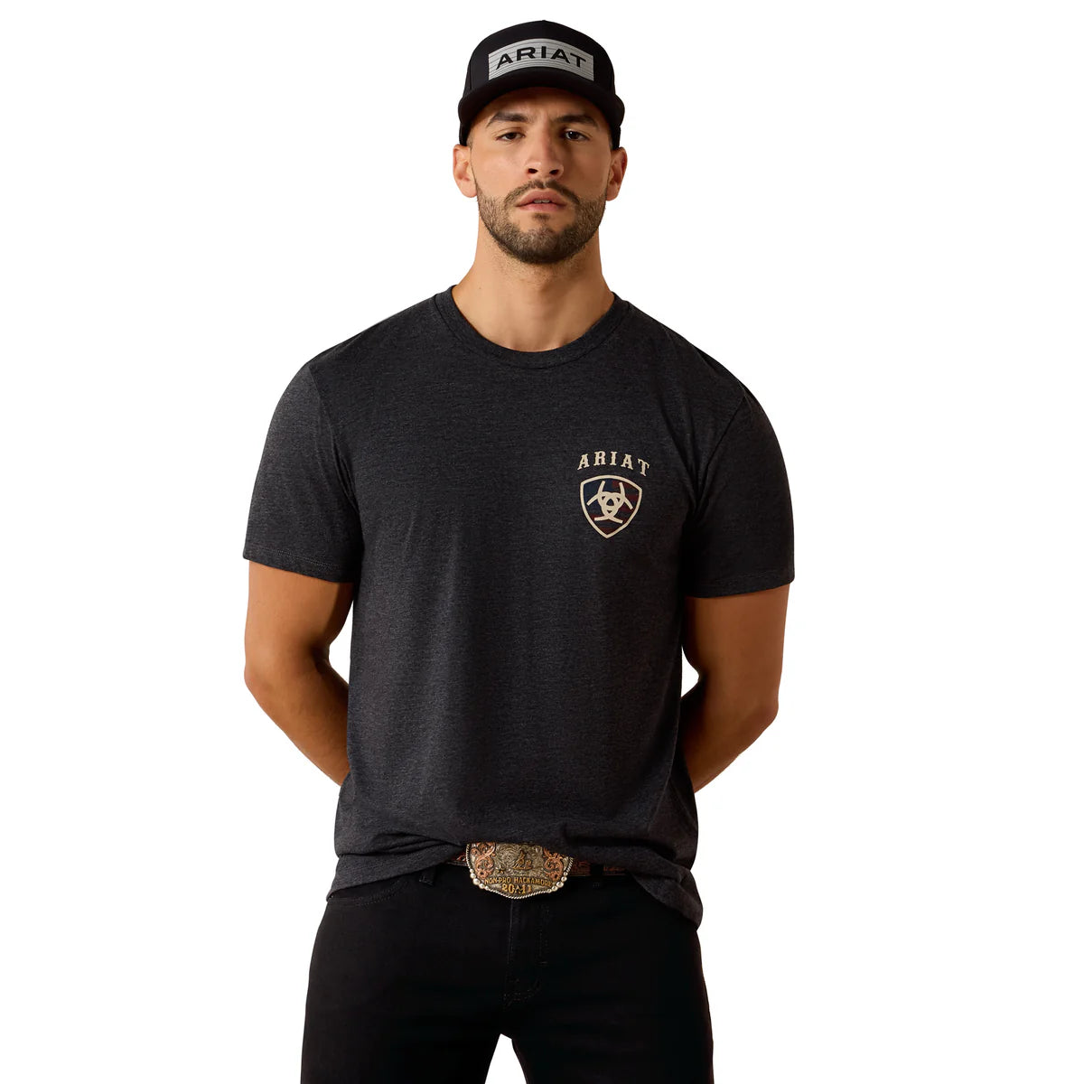 Ariat Mens American Bison SS Tee