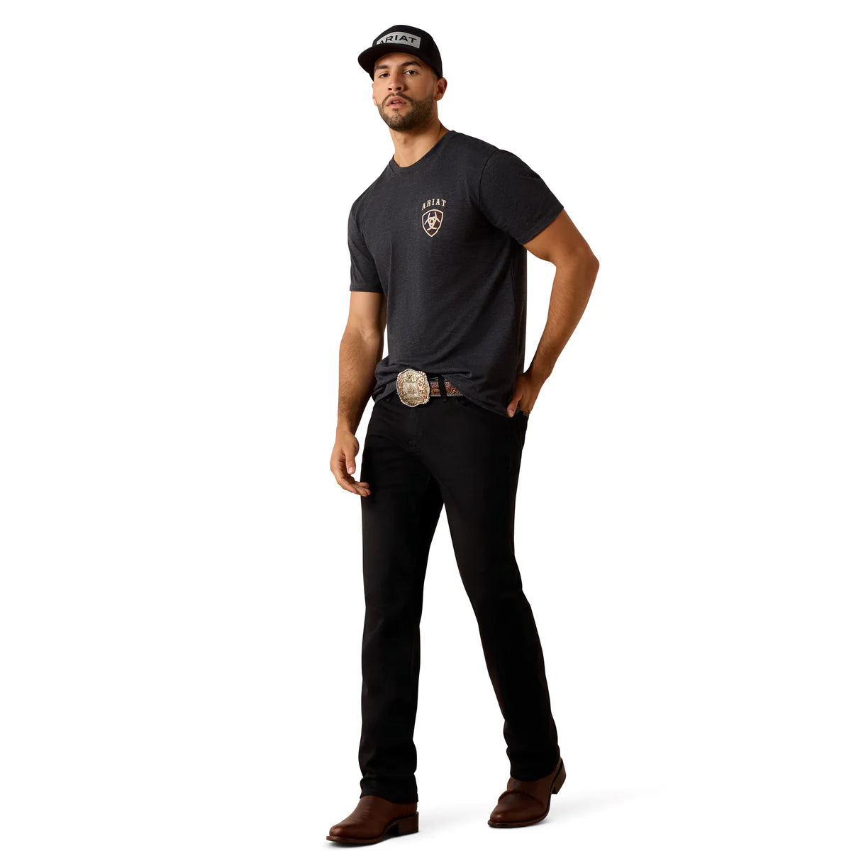 Ariat Mens American Bison SS Tee
