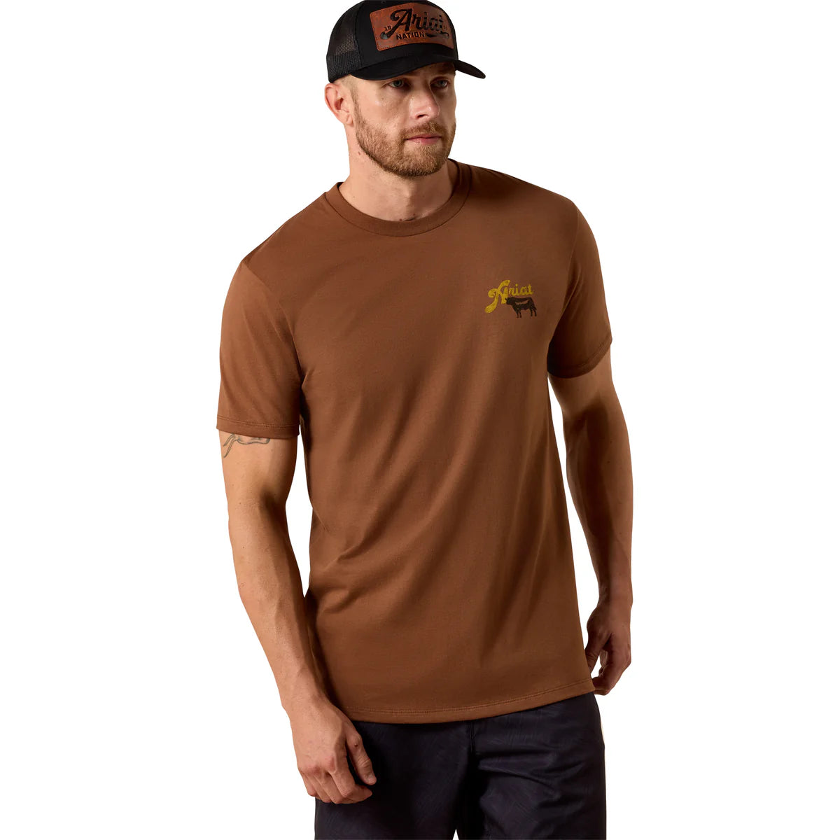 Ariat Mens BBQ Smoke SS Tee