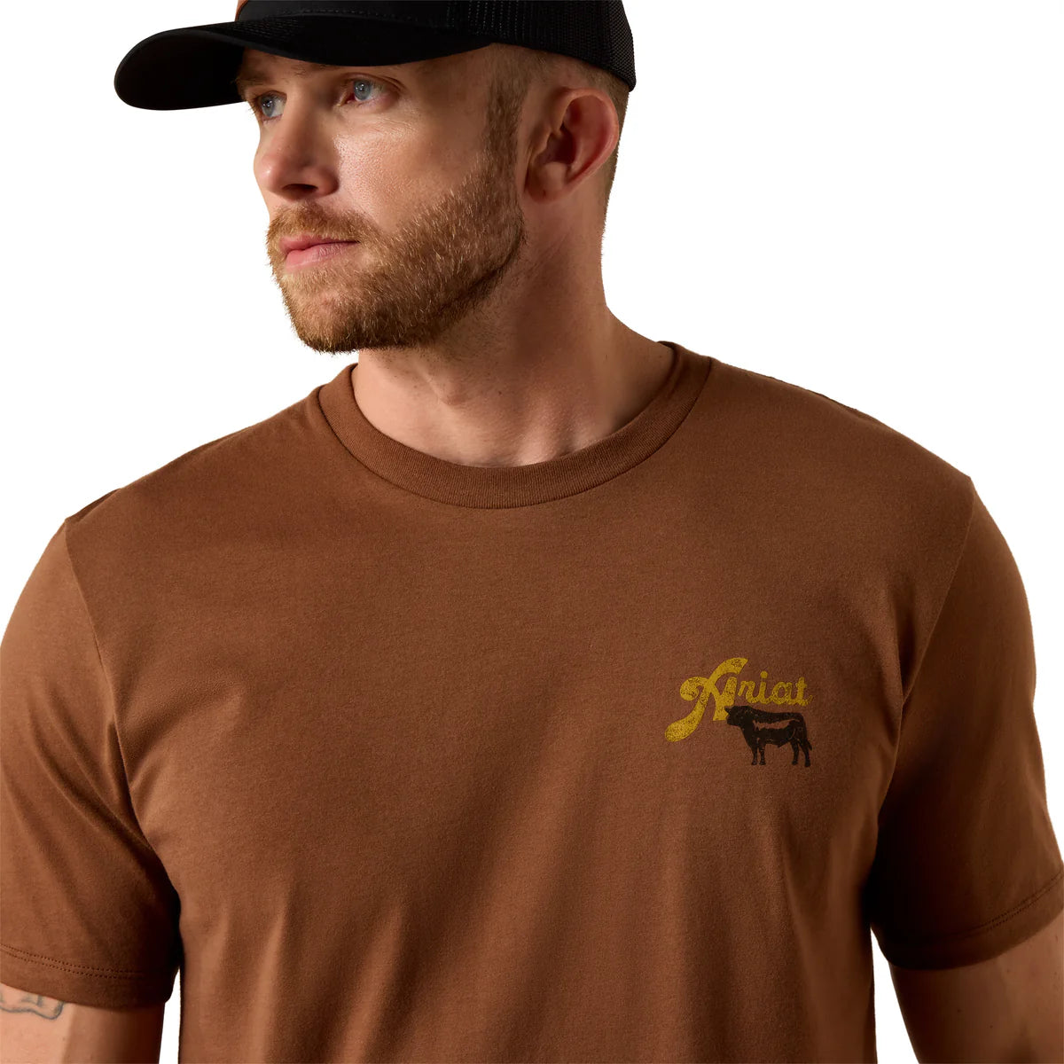 Ariat Mens BBQ Smoke SS Tee