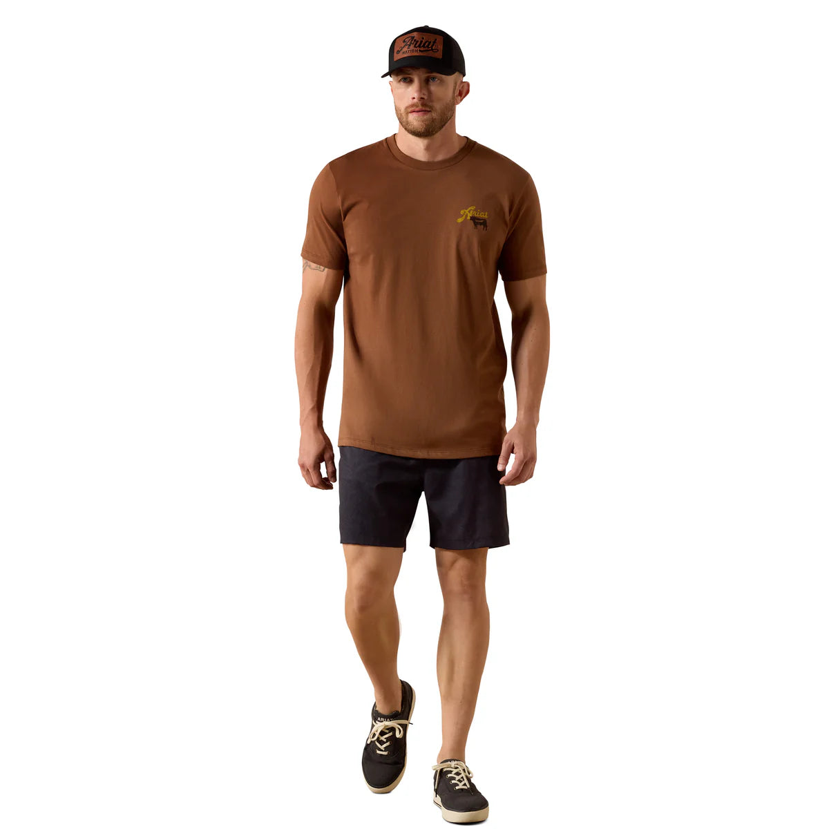 Ariat Mens BBQ Smoke SS Tee