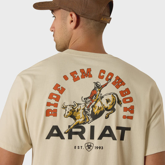 Ariat Mens Ride 'Em Cowboy SS Tee