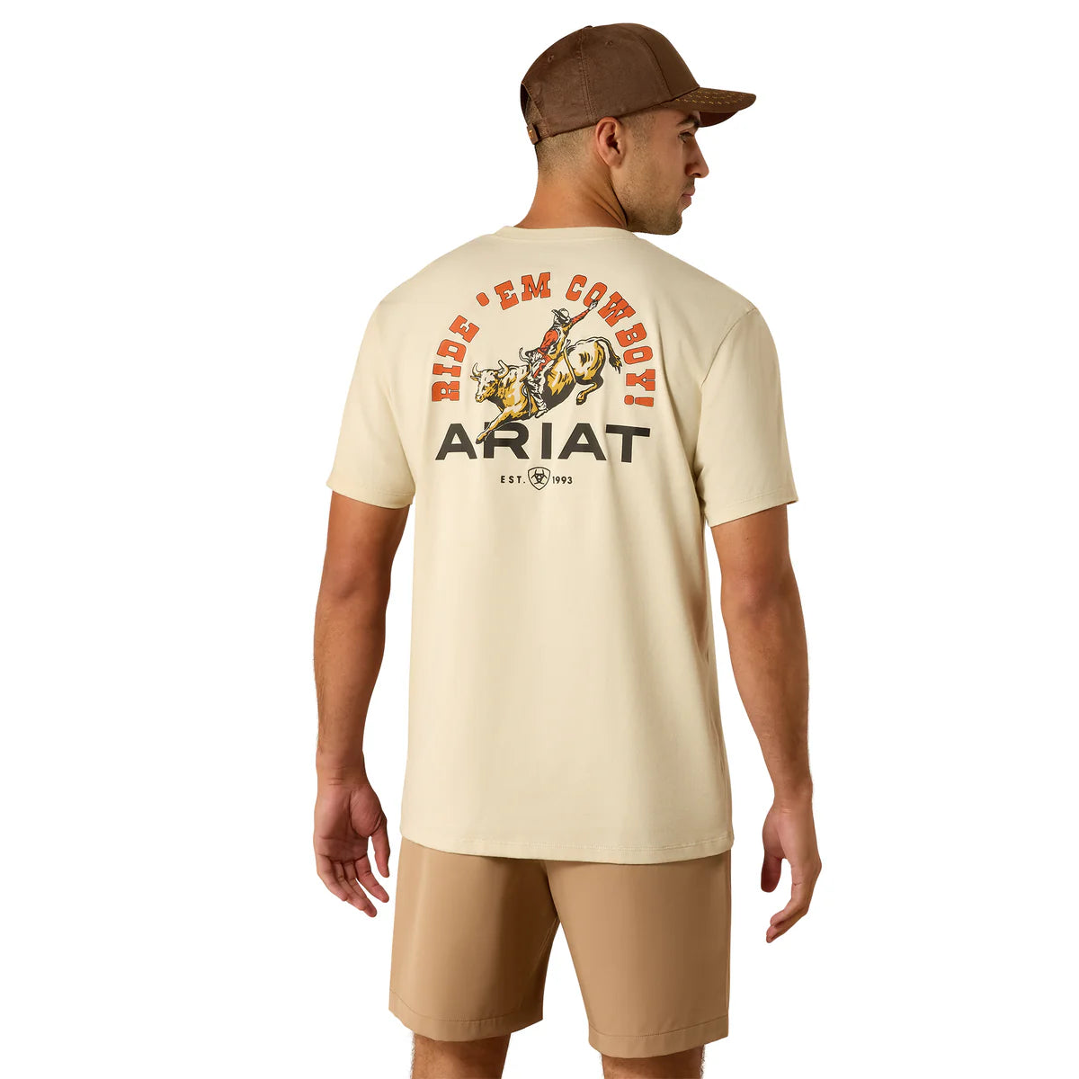 Ariat Mens Ride 'Em Cowboy SS Tee