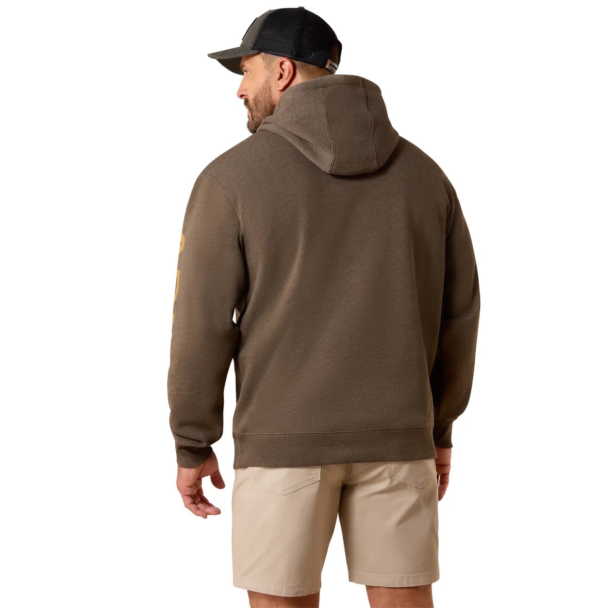 Ariat Mens Rebar Lightweight Logo Hoodie