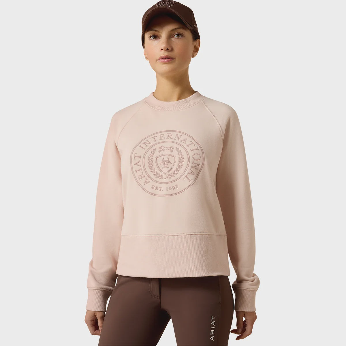 Ariat Womens Martine Sweatshirt Sepia