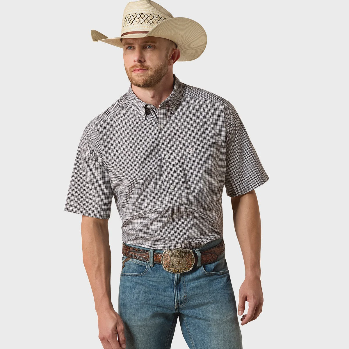 Ariat Mens Pro Series Tex Classic Fit SS Shirt