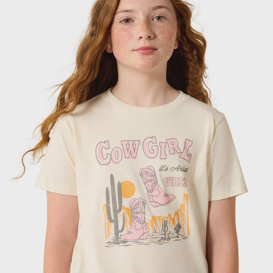 Ariat Girls Cowgirl Vibes SS Tee