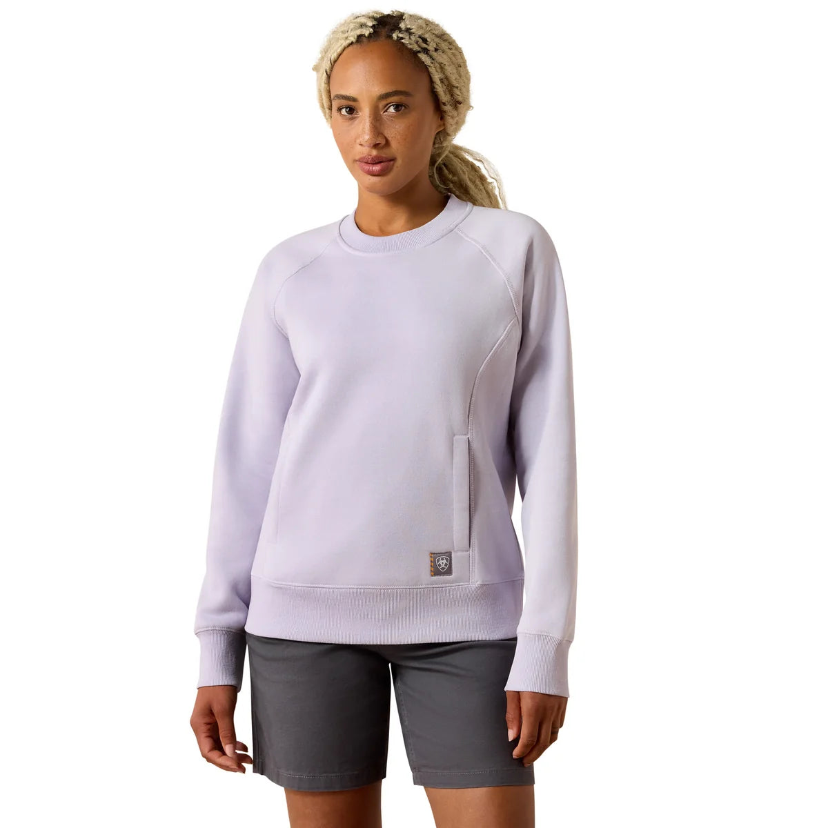 Ariat Womens Rebar Lightweight Fleece Sweatshirt