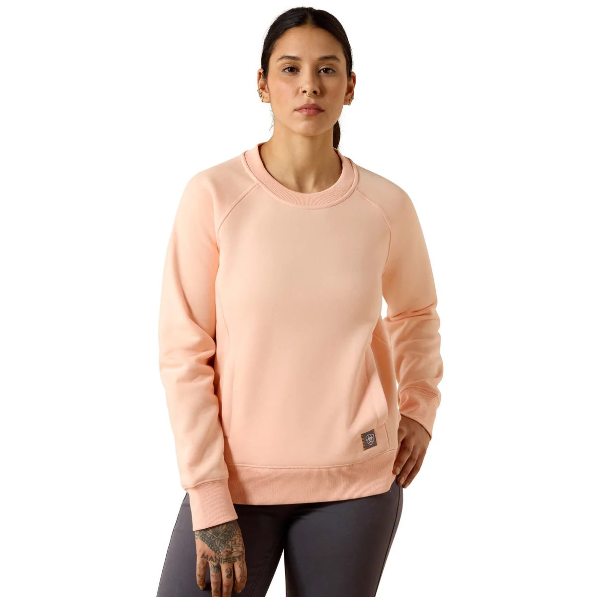 Ariat Womens Rebar Lightweight Fleece Sweatshirt