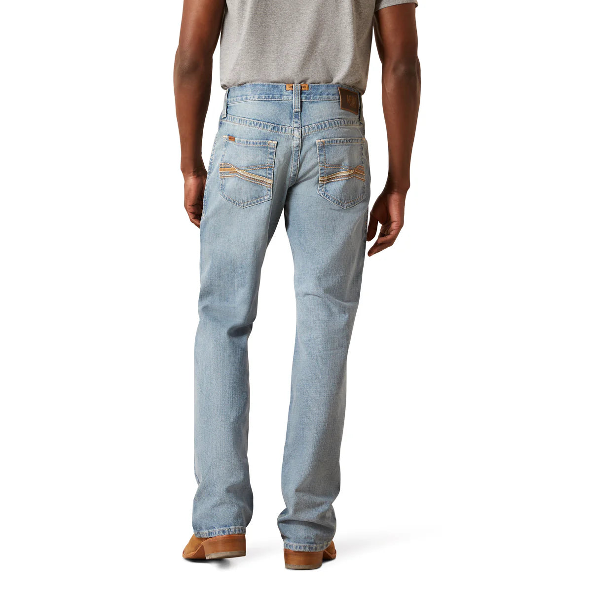 Ariat Mens M4 Relaxed Gus Boot Leg Jeans