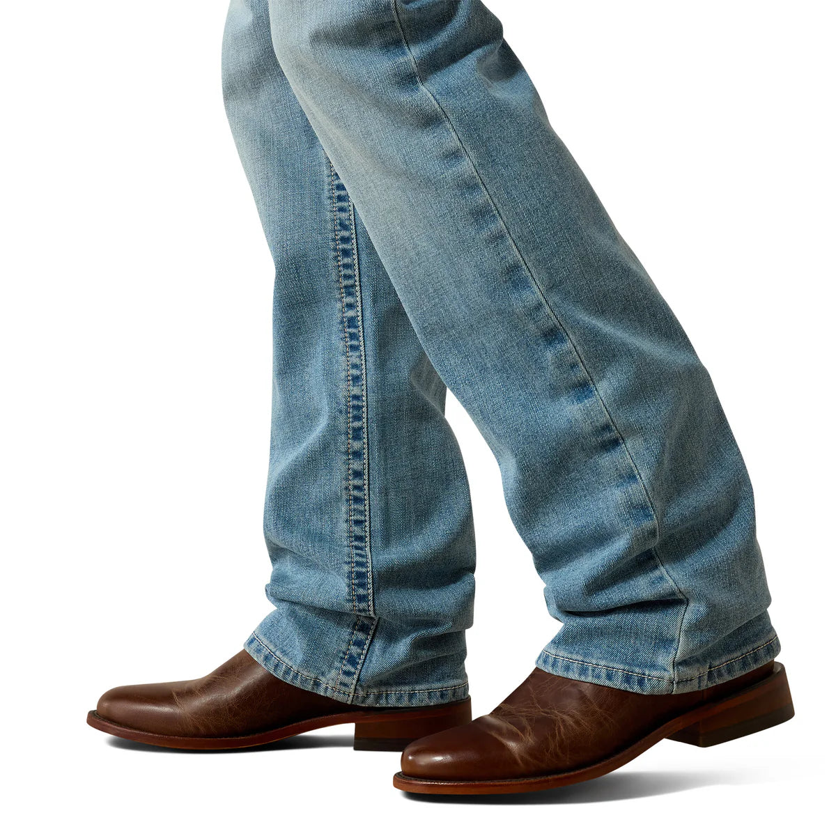 Ariat Mens M4 Relaxed Gus Boot Leg Jeans