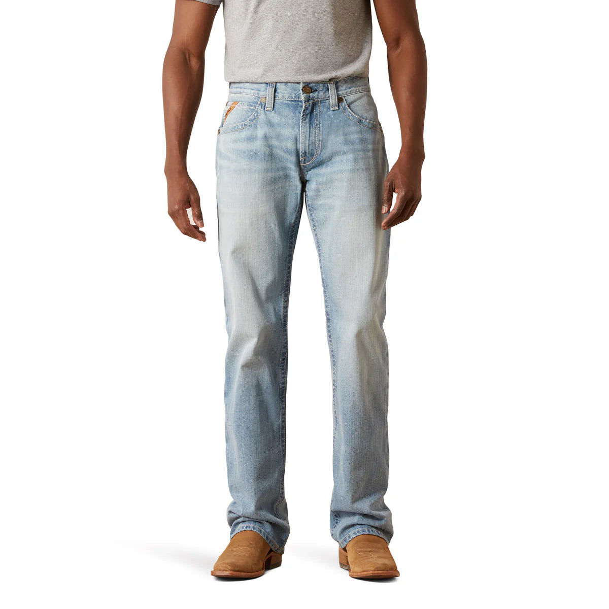 Ariat Mens M4 Relaxed Gus Boot Leg Jeans