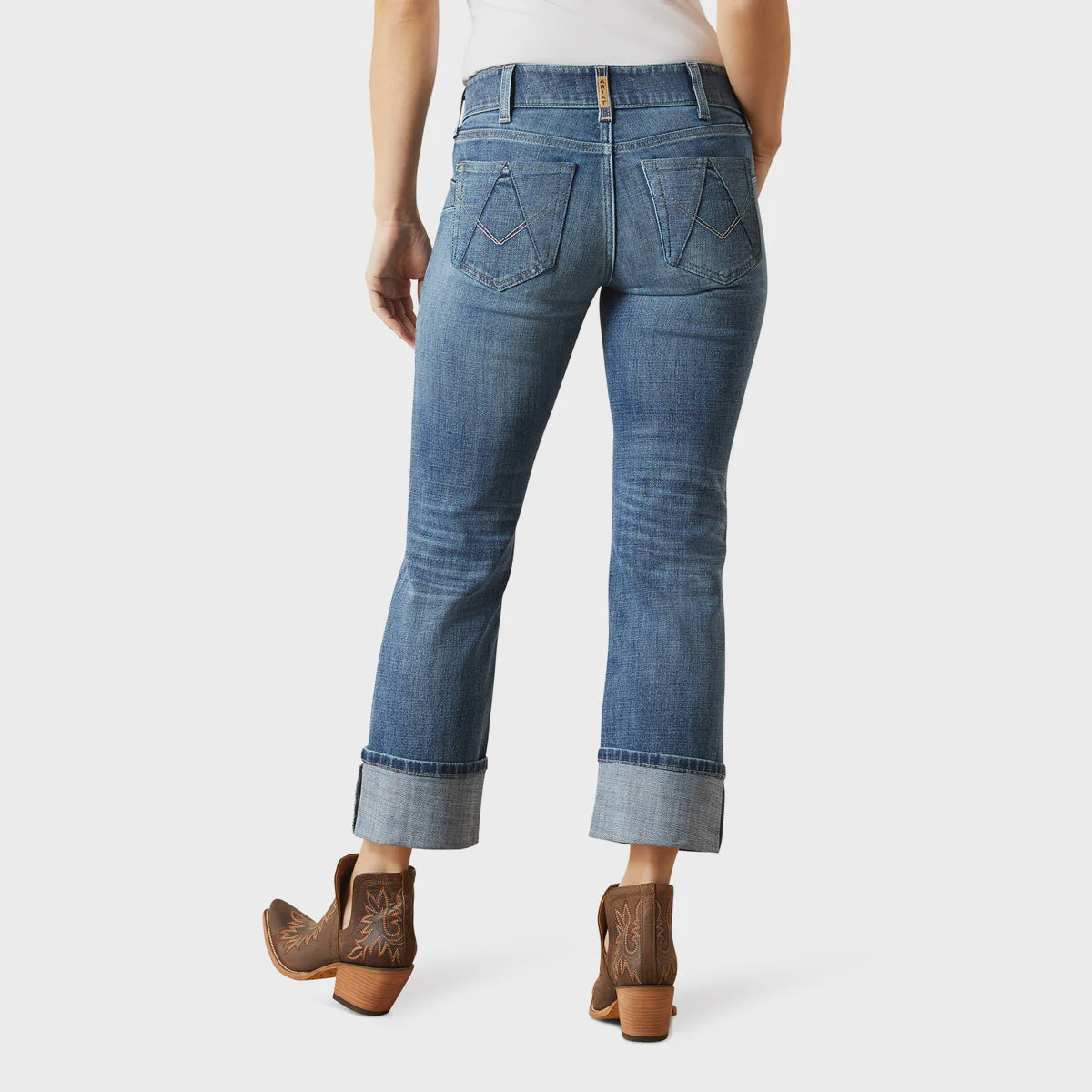 Ariat Womens Perfect Rise Silvie Straight Crop