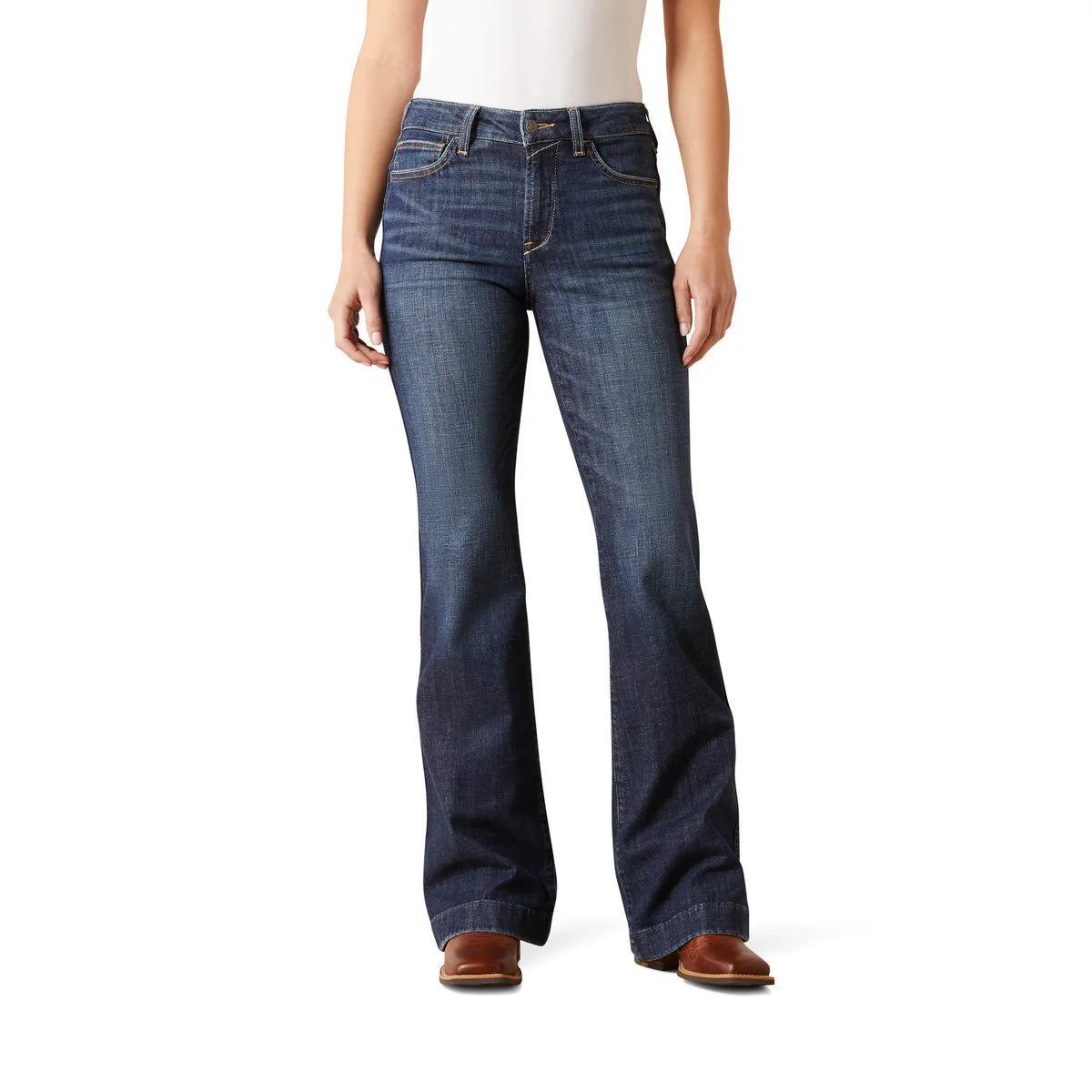 Ariat Womens High Rise Vivienne Slim Trouser Jeans