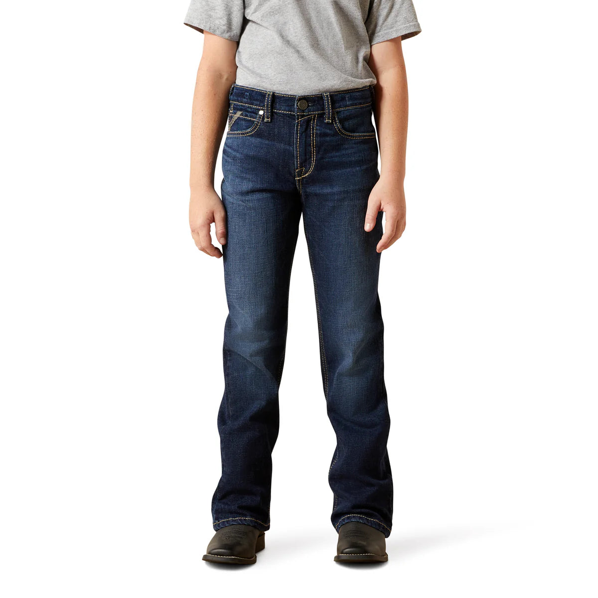 Ariat Boys B4 Oliver Relaxed Boot Cut Jeans