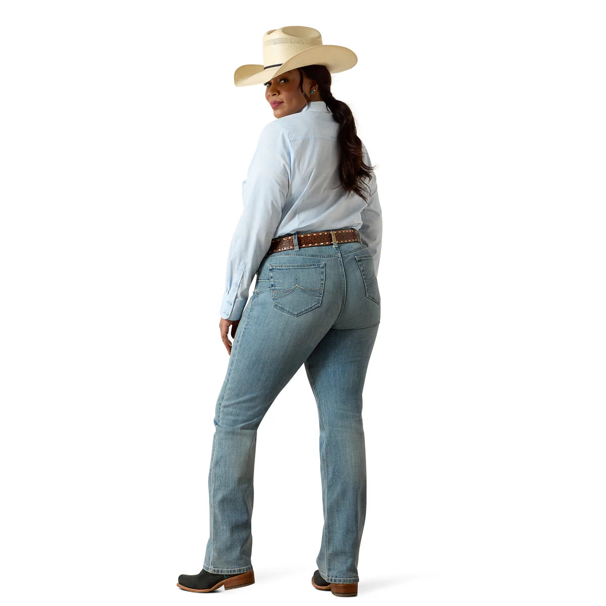 Ariat Womens Nayelli Perfect Rise Boot Cut Jeans