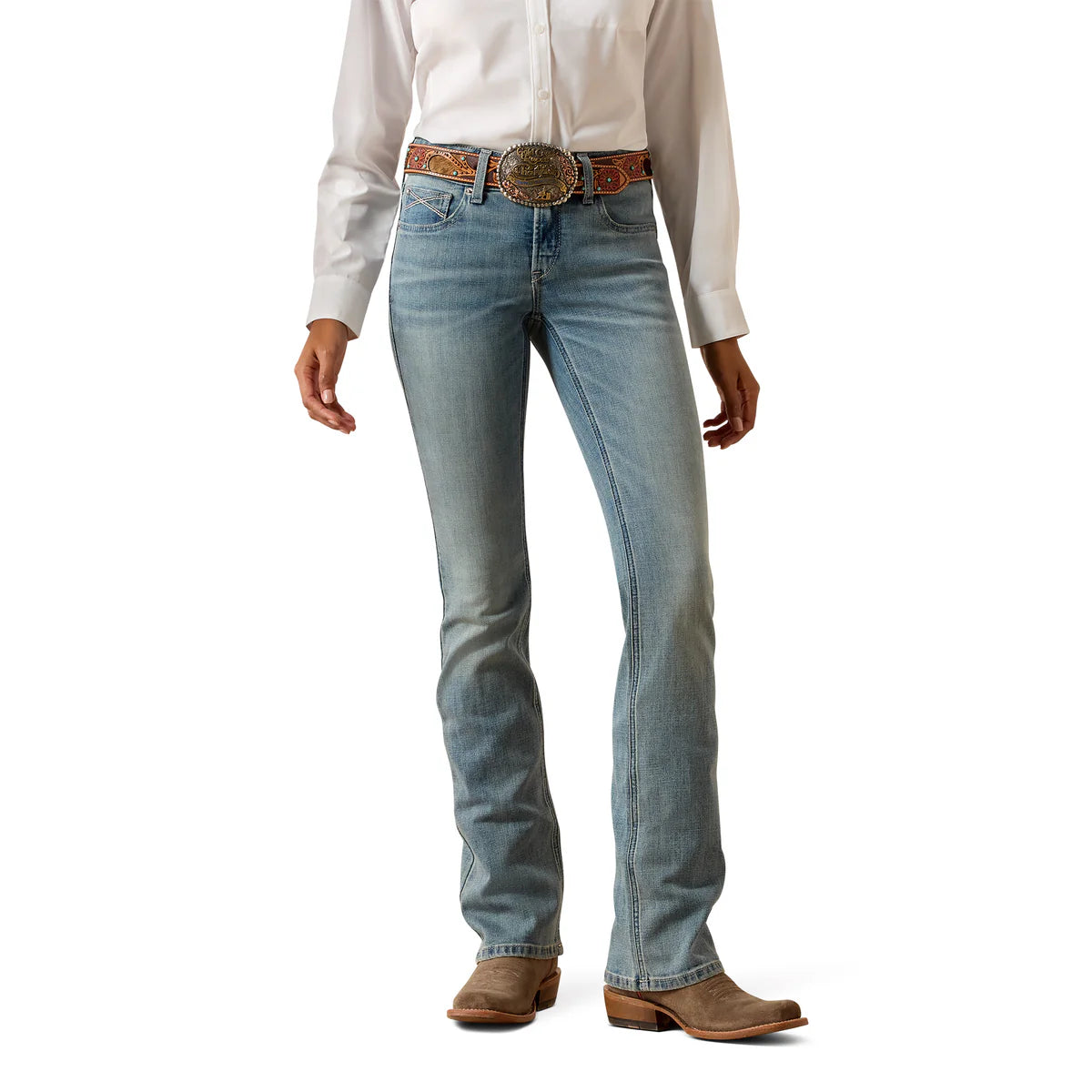 Ariat Womens Nayelli Perfect Rise Boot Cut Jeans