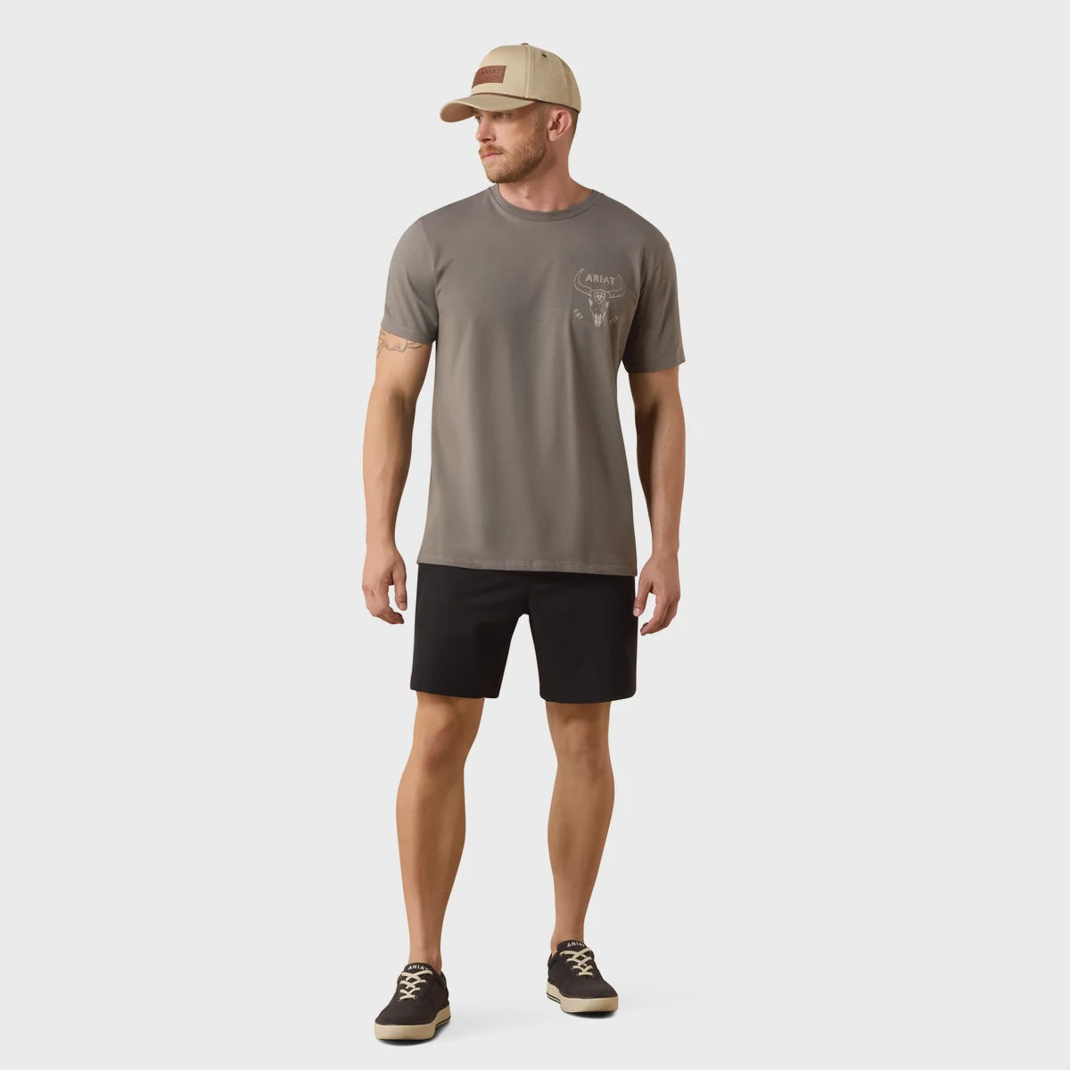 Ariat Mens Desert Badge Tradition SS Tee