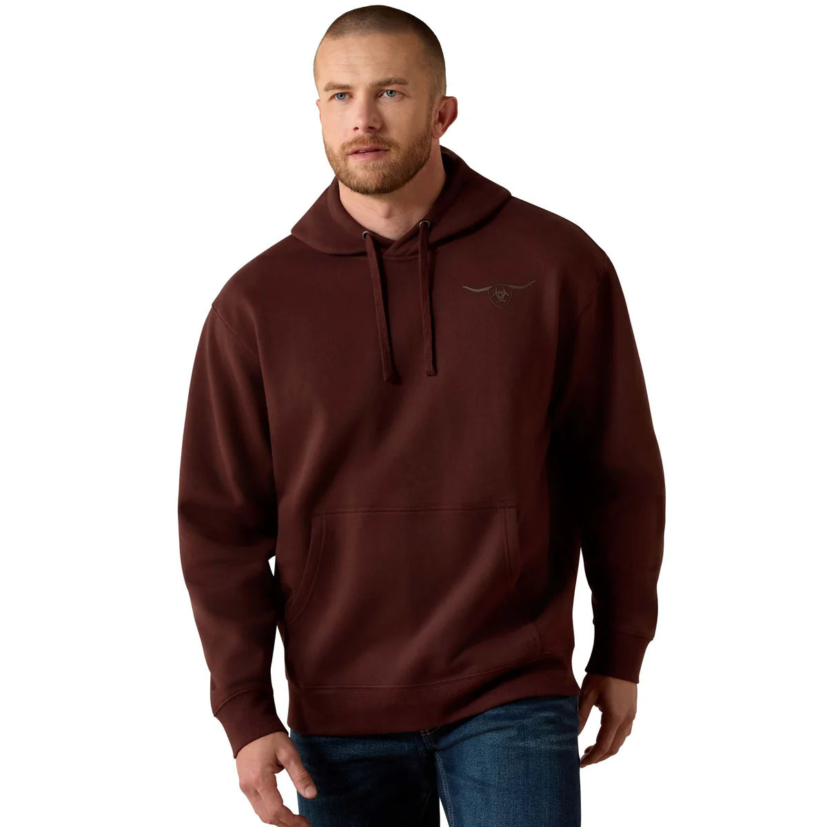 Ariat Mens Shield Steerhead Hoodie