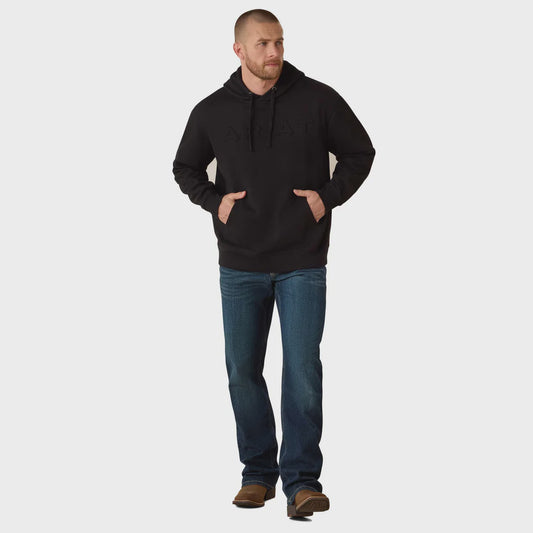 Ariat Mens Embossed Logo Hoodie