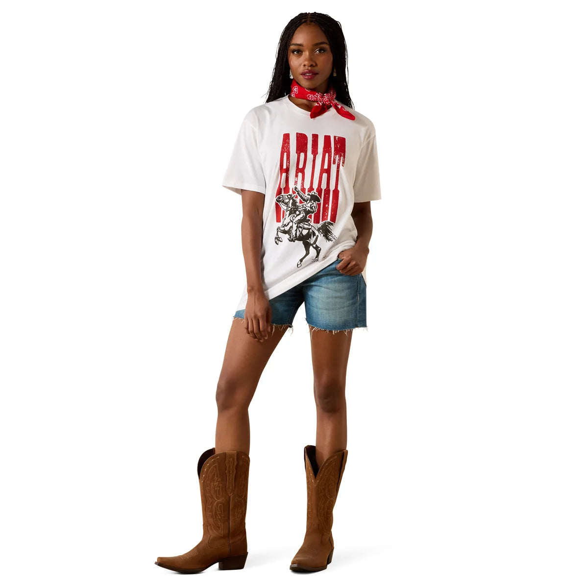 Ariat Womens Cowboy Comic SS Tee