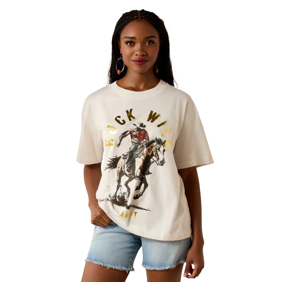 Ariat Womens Buck Wild SS Tee