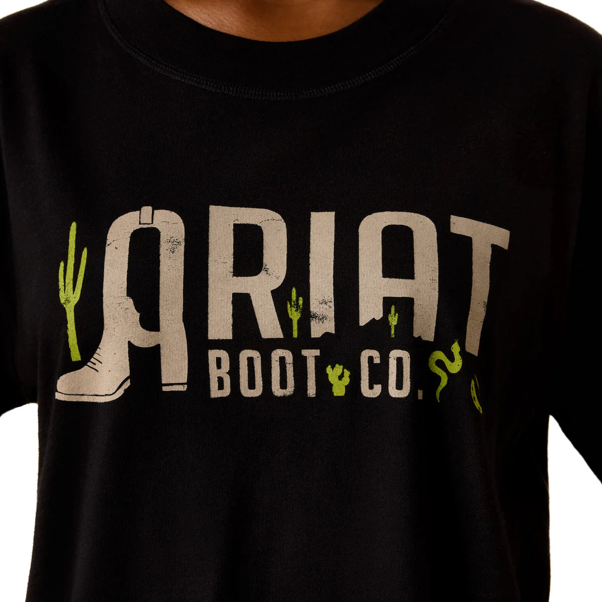 Ariat Womens Boot Logo SS Tee