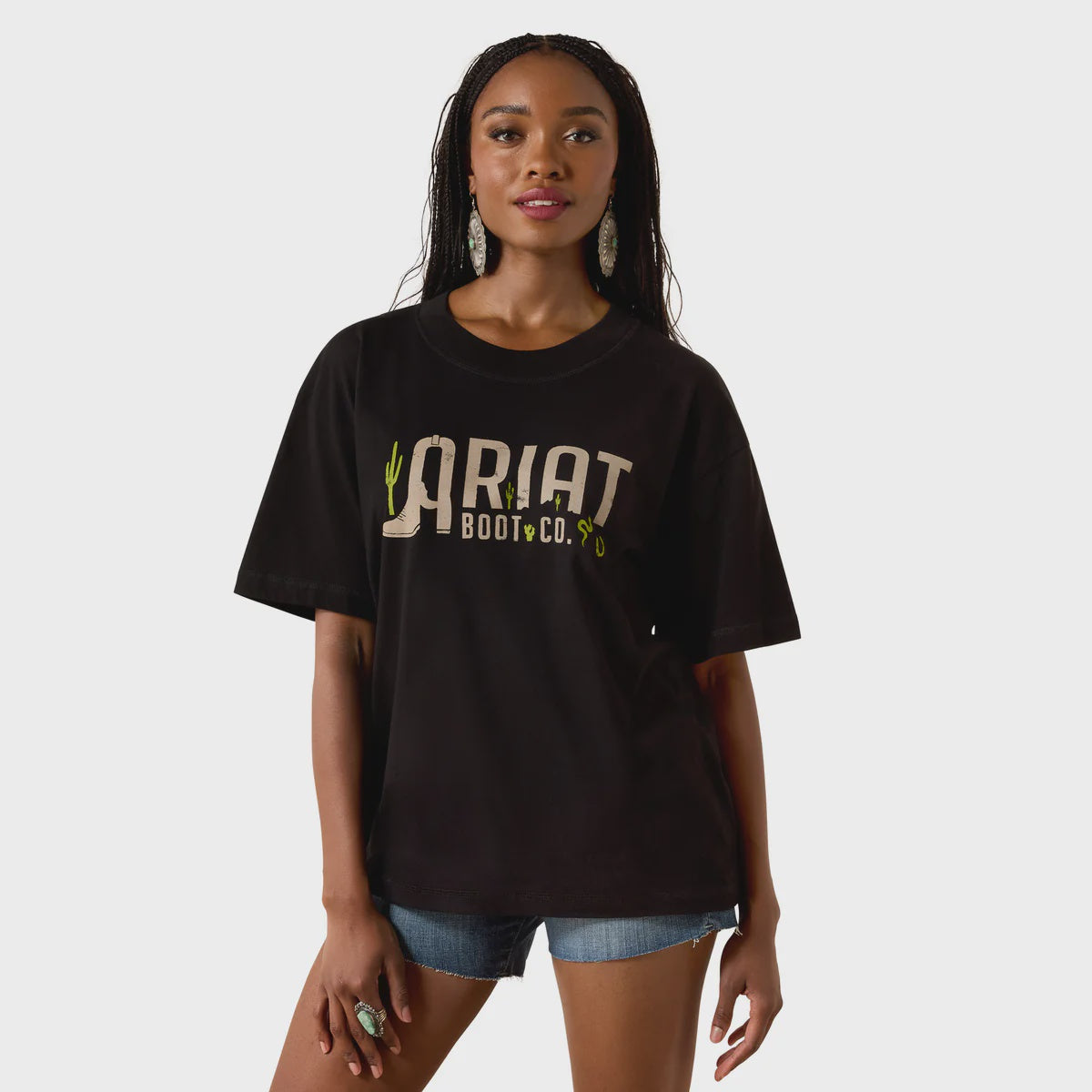 Ariat Womens Boot Logo SS Tee