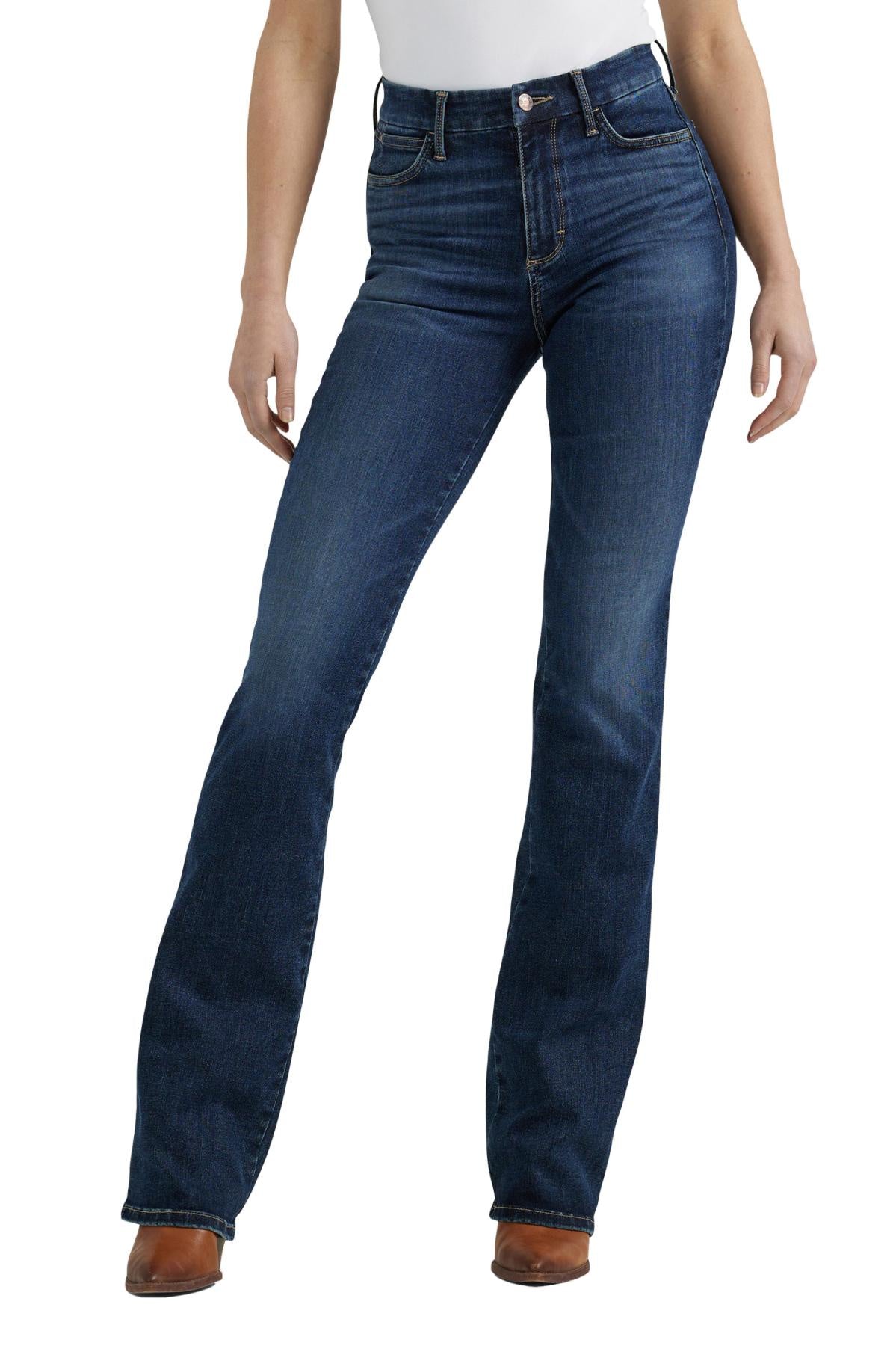 Wrangler Womens Hi Rise Bespoke  Boot Jeans