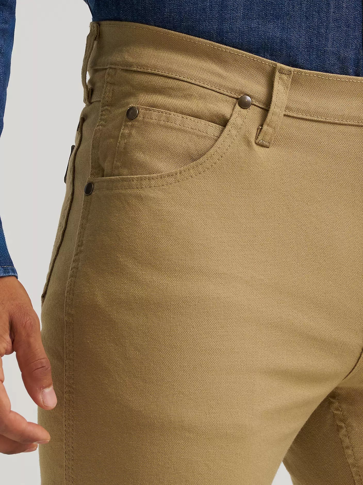 Wrangler Mens Tough Comfort Reg Jeans