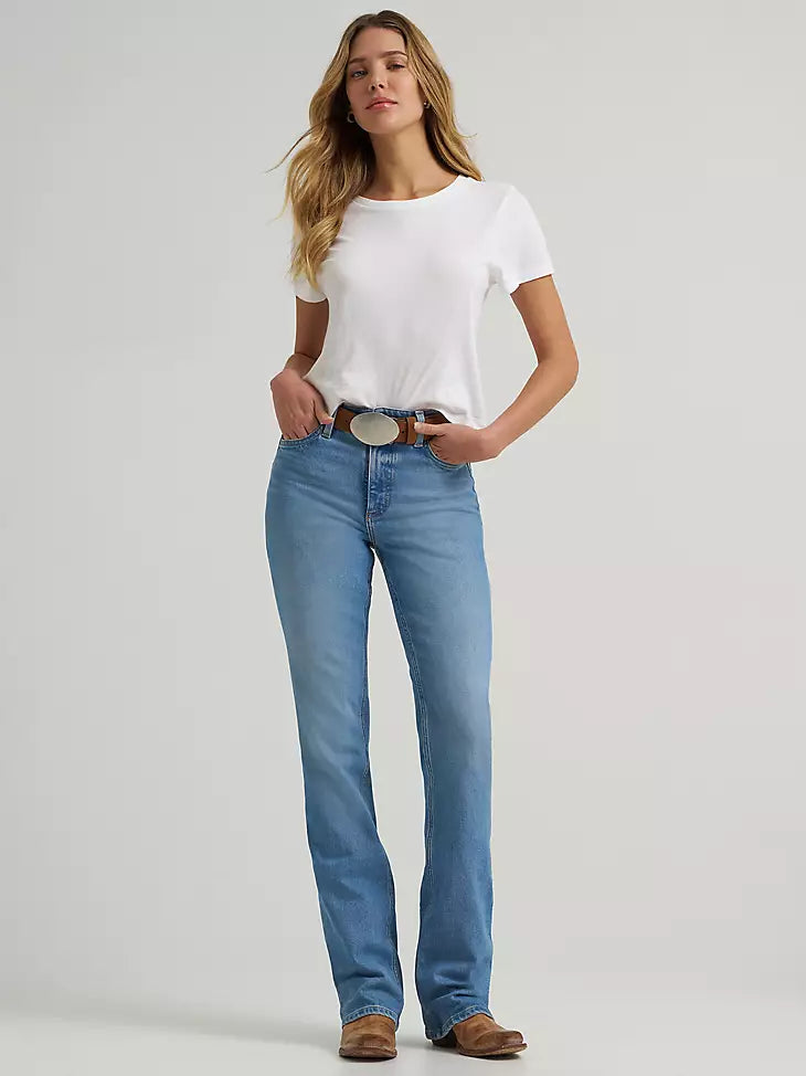 Wrangler Womens Rodeo High Hi Bootcut Jeans
