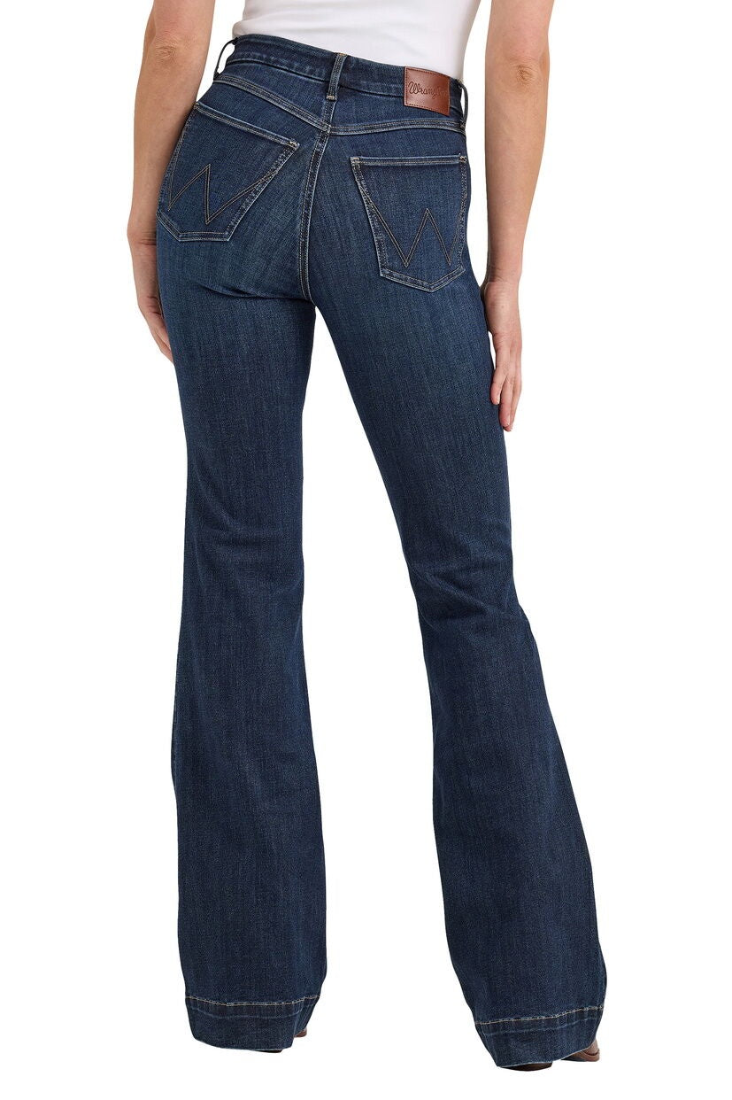 Wrangler Womens Bespoke Hi Rise Trouser Jeans (Alexandra)
