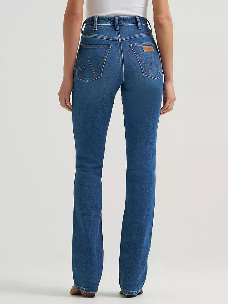 Wrangler Womens Rodeo High Hi  Boot cut Jeans LILLIAN