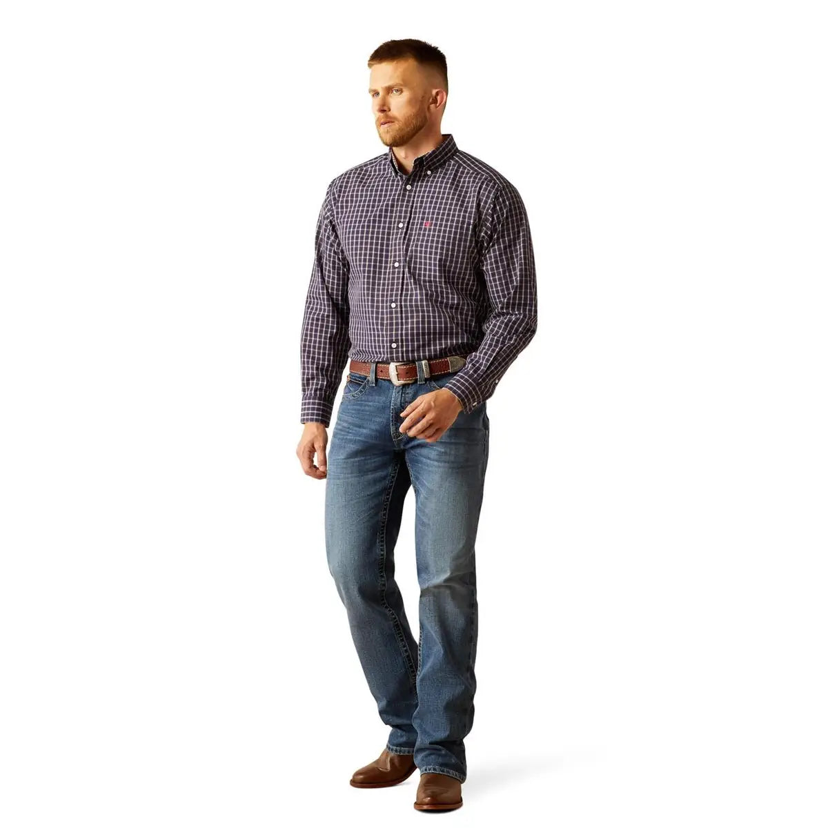 Ariat Mens Wrinkle Free Dwayne L/S Shirt