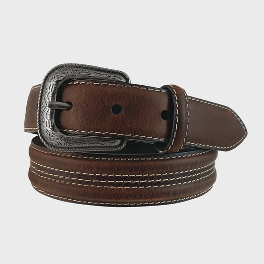 Roper Boys Top Grain Leather Brown Belt