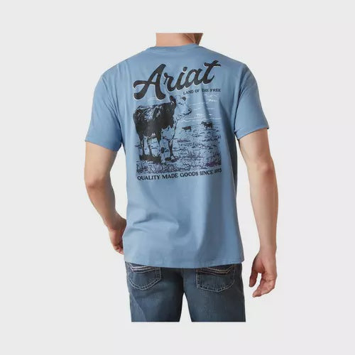 Ariat Mens Cattle Co Tee
