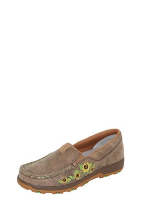Twistered X Womens Sunflower Cell Slipon