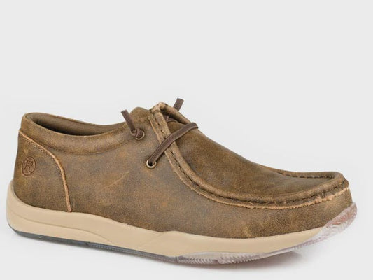 Roper Mens Clearcut Low Leather Moc