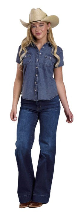 Roper Womens Five Star Collection S/S Shirt