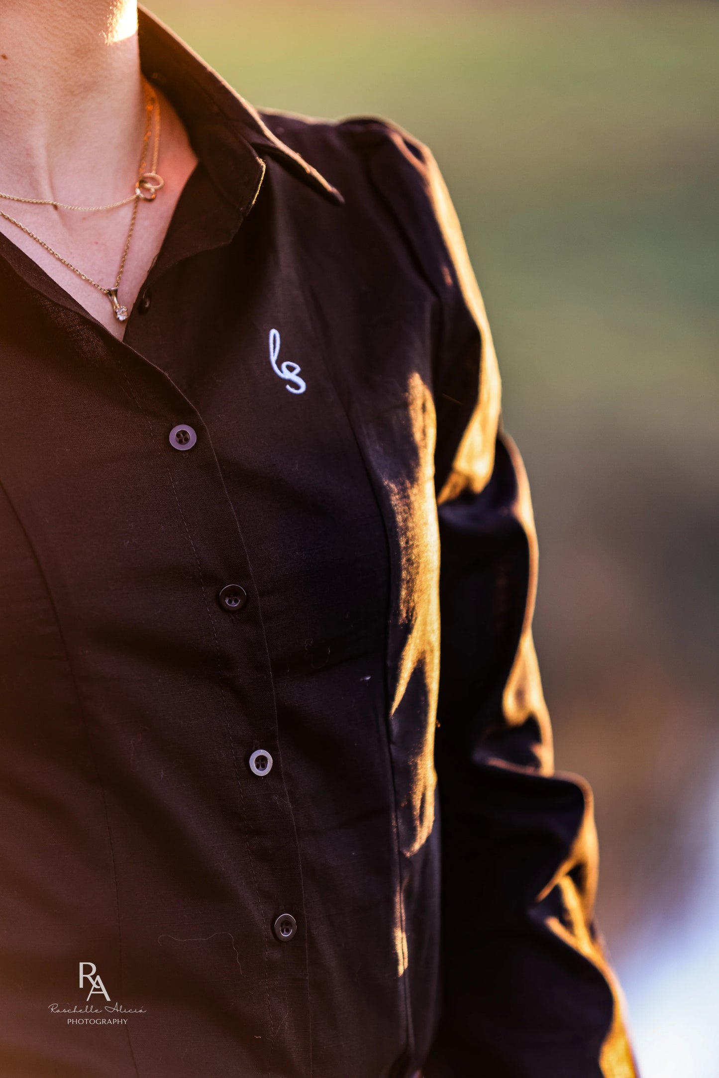 Lime & Soda Layla Shirt in Black