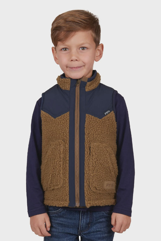 Pure Western Boys Martin Revs Vest