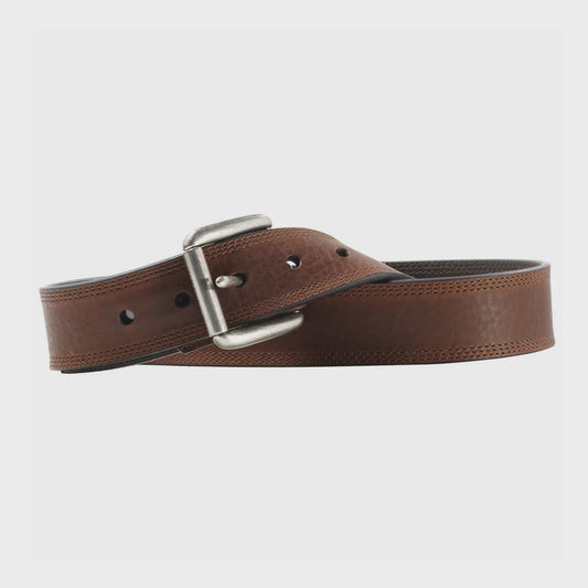 Ariat Unisex Triple Row Stitch Leather Work Belt