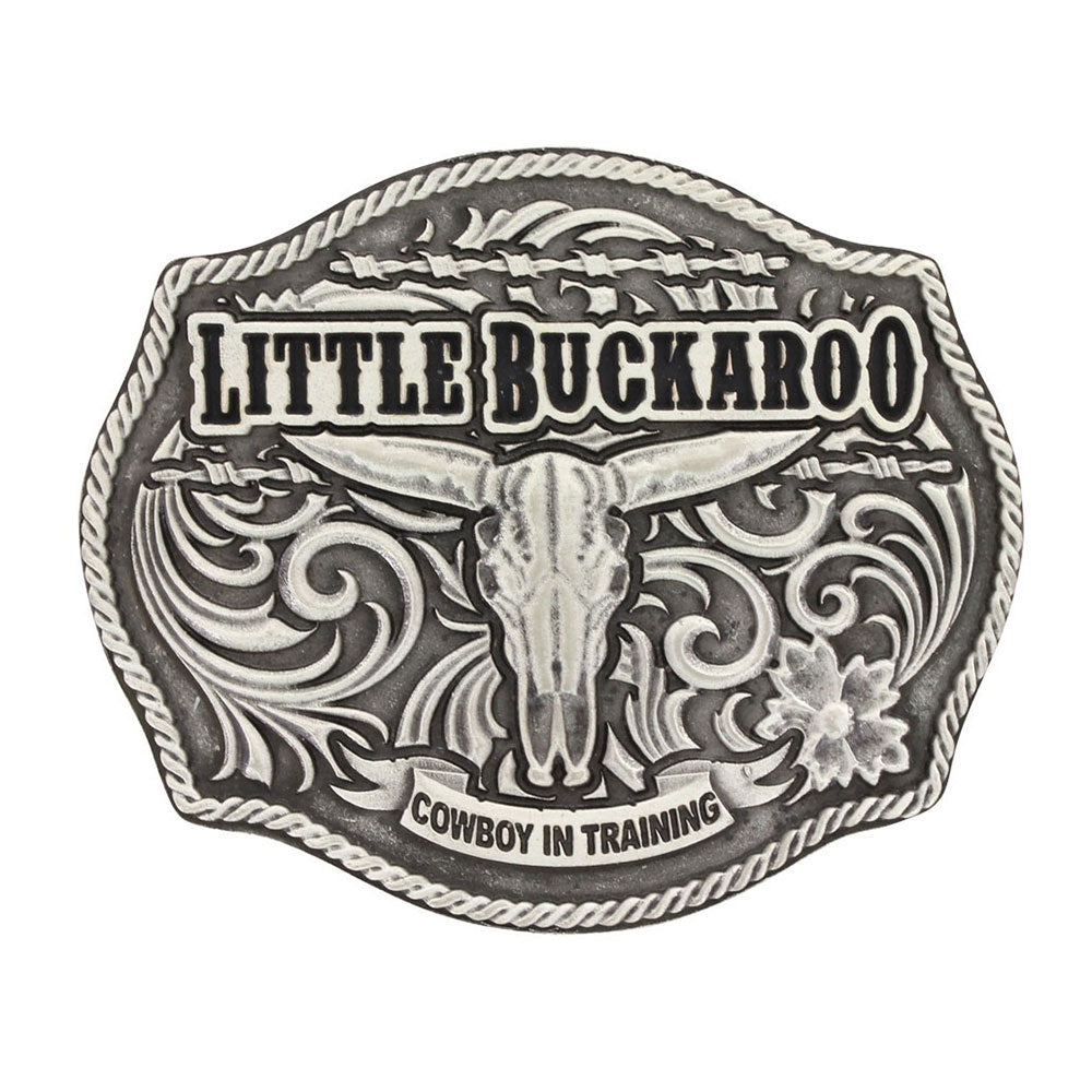 Western Kids Buckle Classic Impressions Lil'Buckaroo Skull Attitude