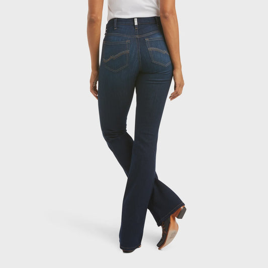 Ariat Womens Real High Rise Boot Cut Ballary Jeans