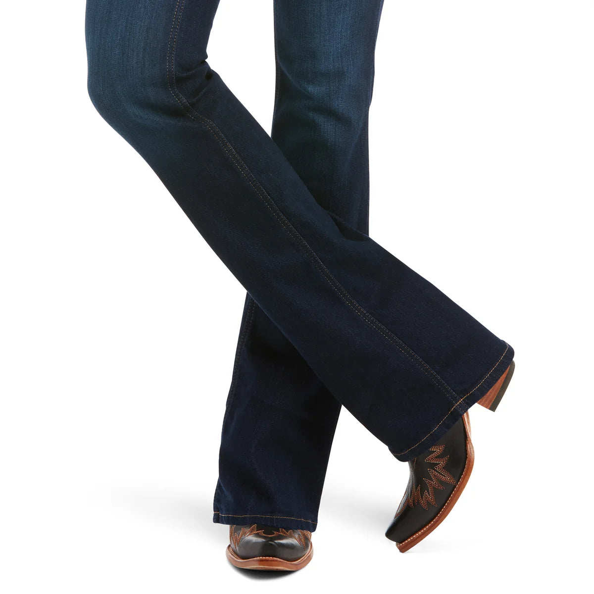 Ariat Womens Real High Rise Boot Cut Ballary Jeans